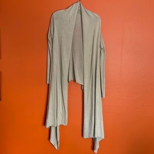 Silk and cashmere cardigan/wrap